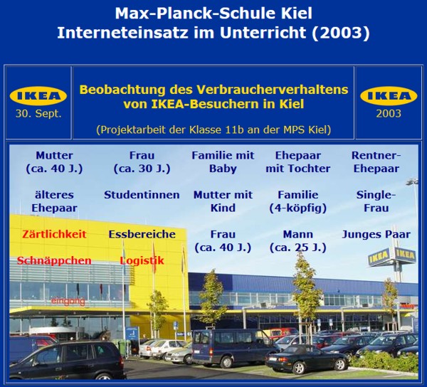 Max-Planck-Schule Kiel, Projektarbeit, Jg. 11